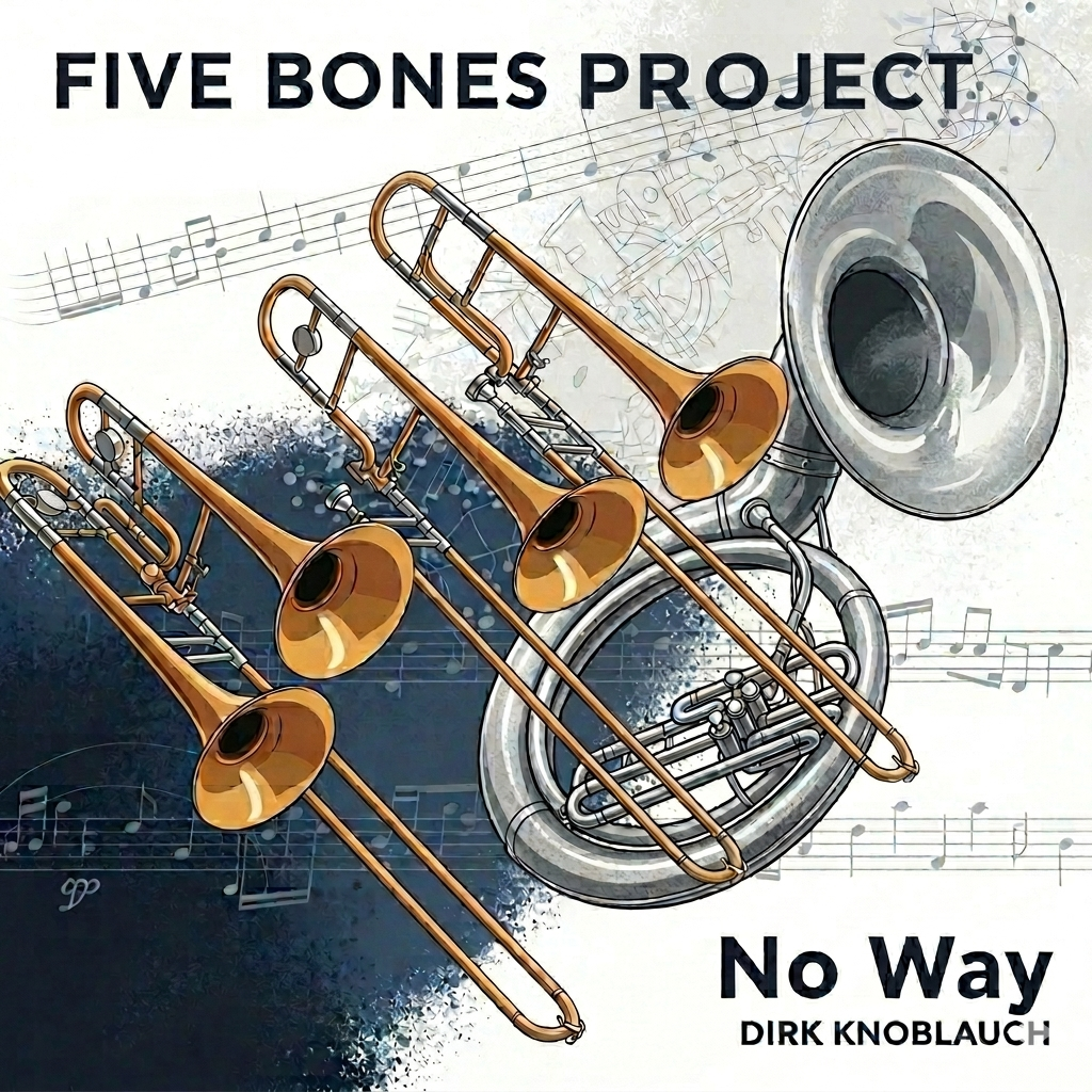 „No Way“ released 2026, musical lineup for 4Trombones and 1Tuba